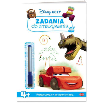 Disney Uczy. Zadania do zmazywania. Auta w trasie